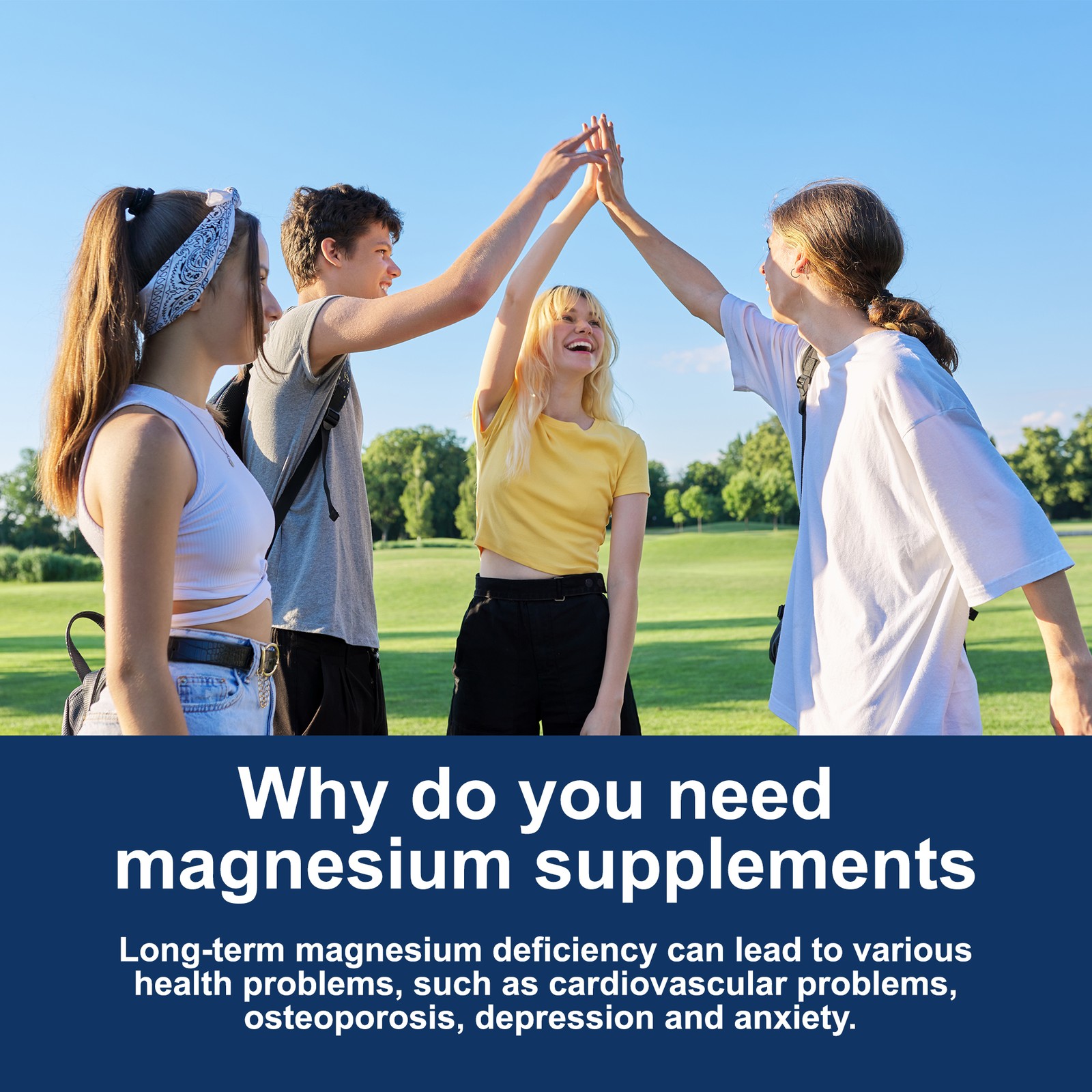 Magnesium Glycinate – Relief Stress and Improve Sleep, Bone & Muscle Health