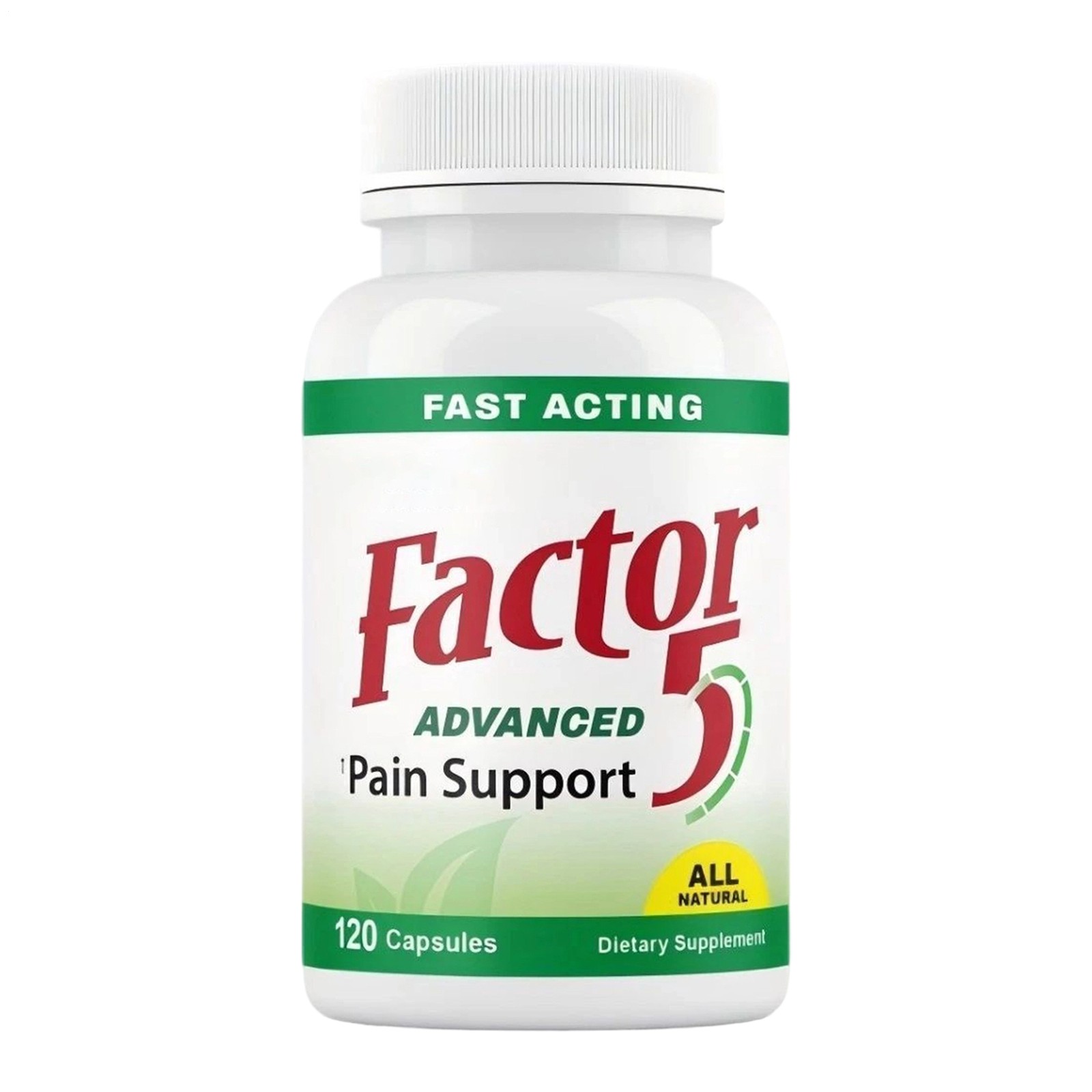 Med Free Living Factor 5 -Joint Support Fast Acting Muscle Complex 120 Piec New
