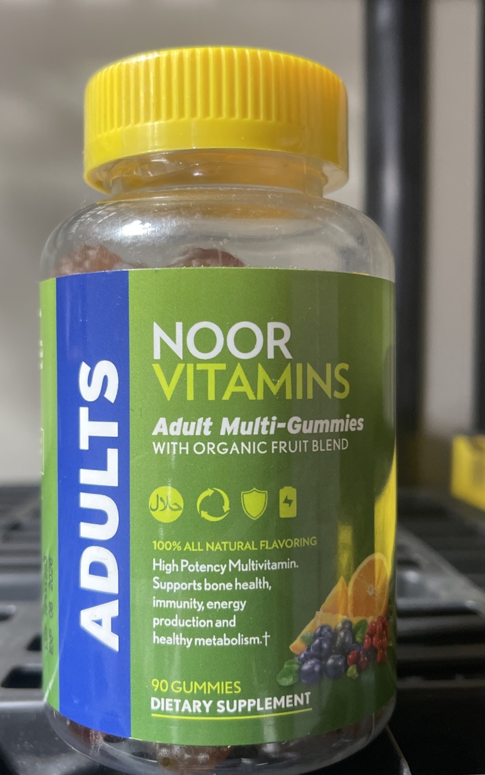 Noor Vitamins Adults Multi-gummies With Organic Fruit Blend