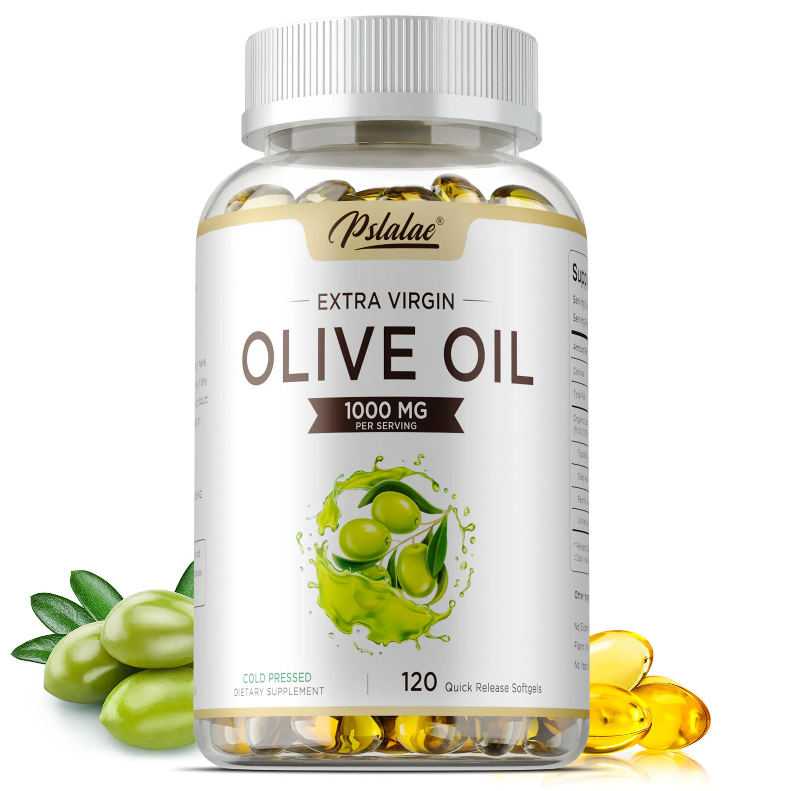 Olive Oil 120pcs – Anti-aging, Tightens The Skin, Boosts Cellular Energy