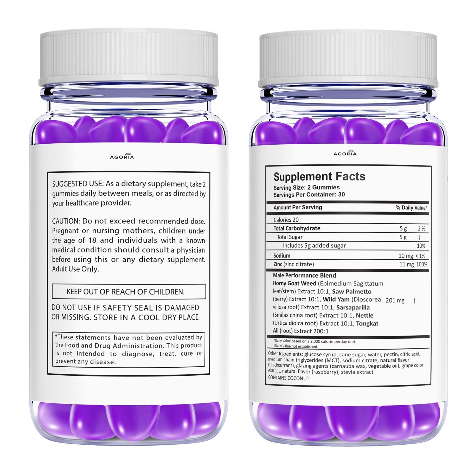 (1 Pack) Erect Surge Advanced Male Health Support Supplement, ErectSurge Gummies