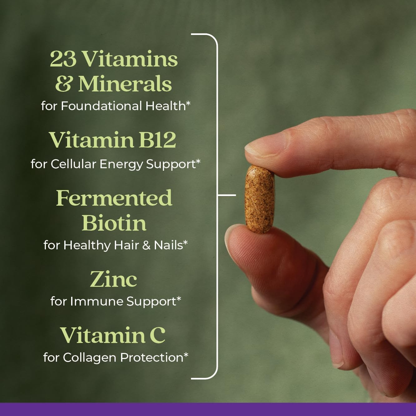 New Chapter Women’s Multivitamin for Immune, Beauty Energy Support 20+ Nutrients