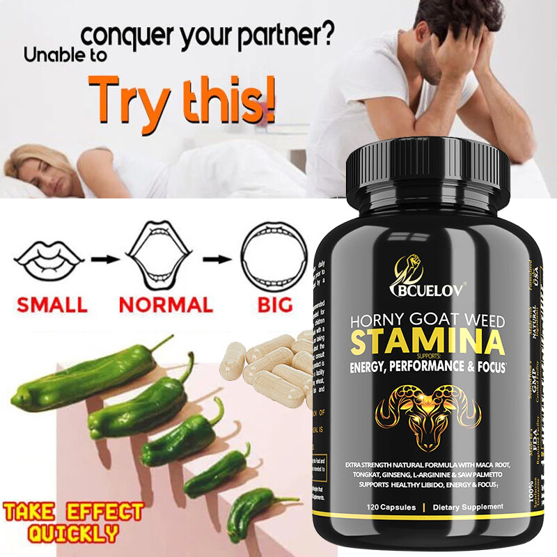 Testosterone Booster for Men, Male Enhancement Pills, Energy, Libido 30/60/120ct