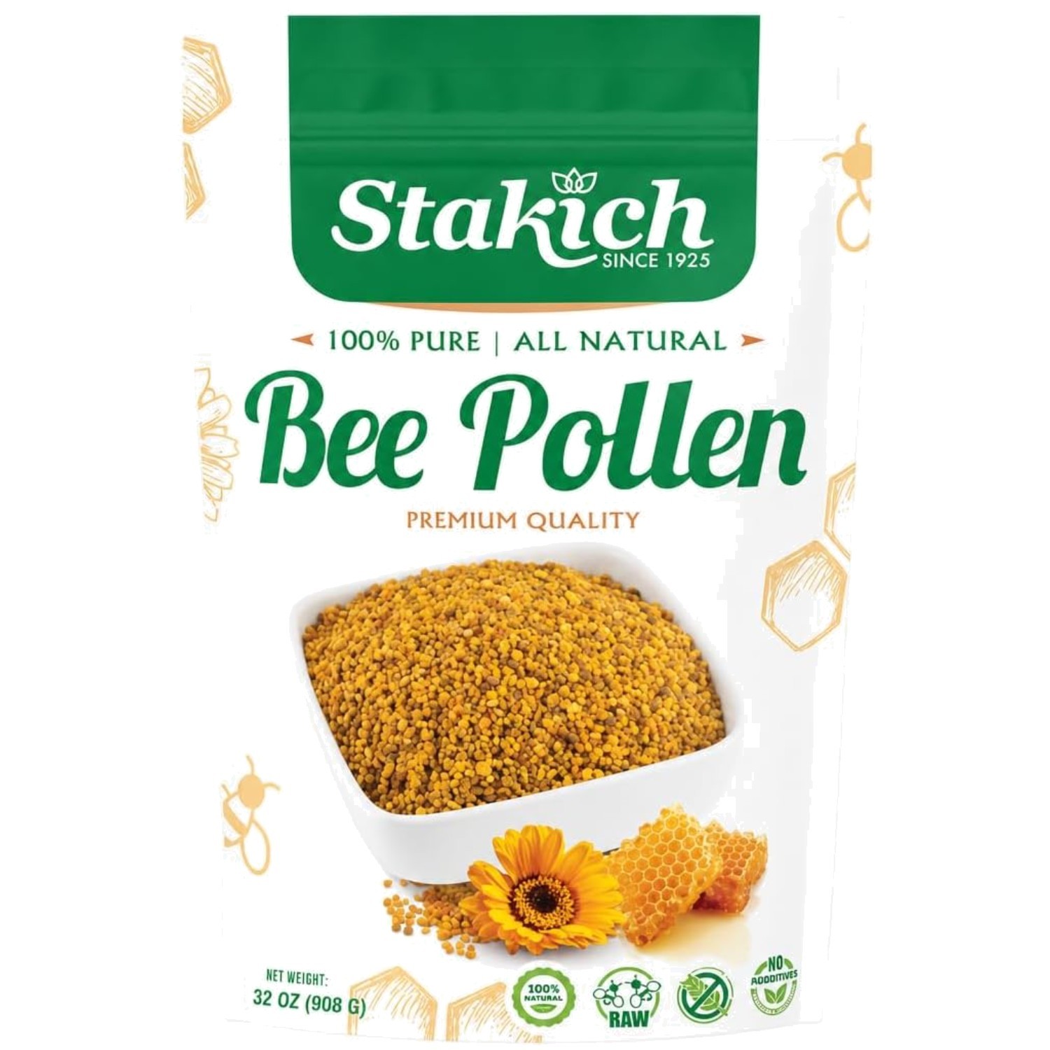 Energizing Bee Pollen Supplement