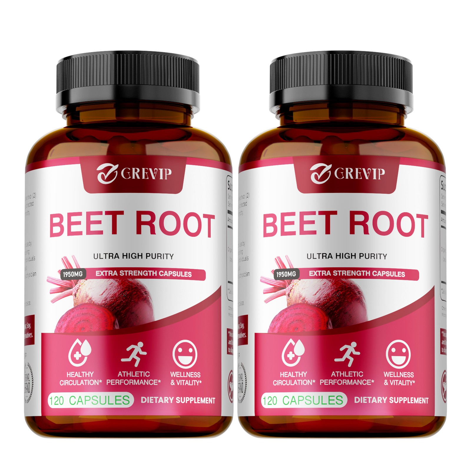 Beet Root 240pcs – Blood Pressure Support, Heart Health, Improves Circulation