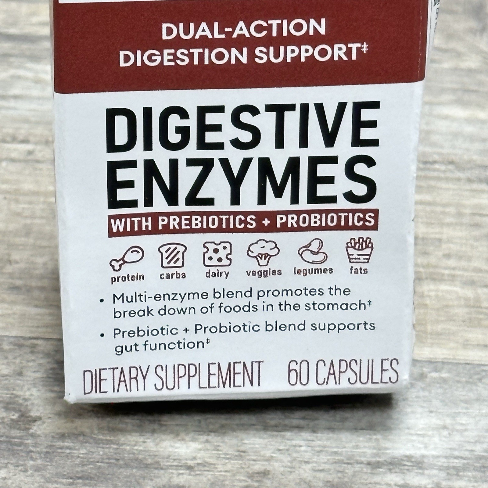 Physicians Choice Digestive Enzymes Prebiotics Probiotics 60 Caps Exp: 01/2027
