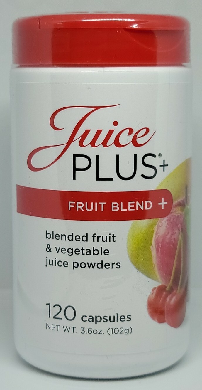 Juice Plus Fruit Blend 120 Capsules 2 Month Supply New Sealed Exp. 03/2024
