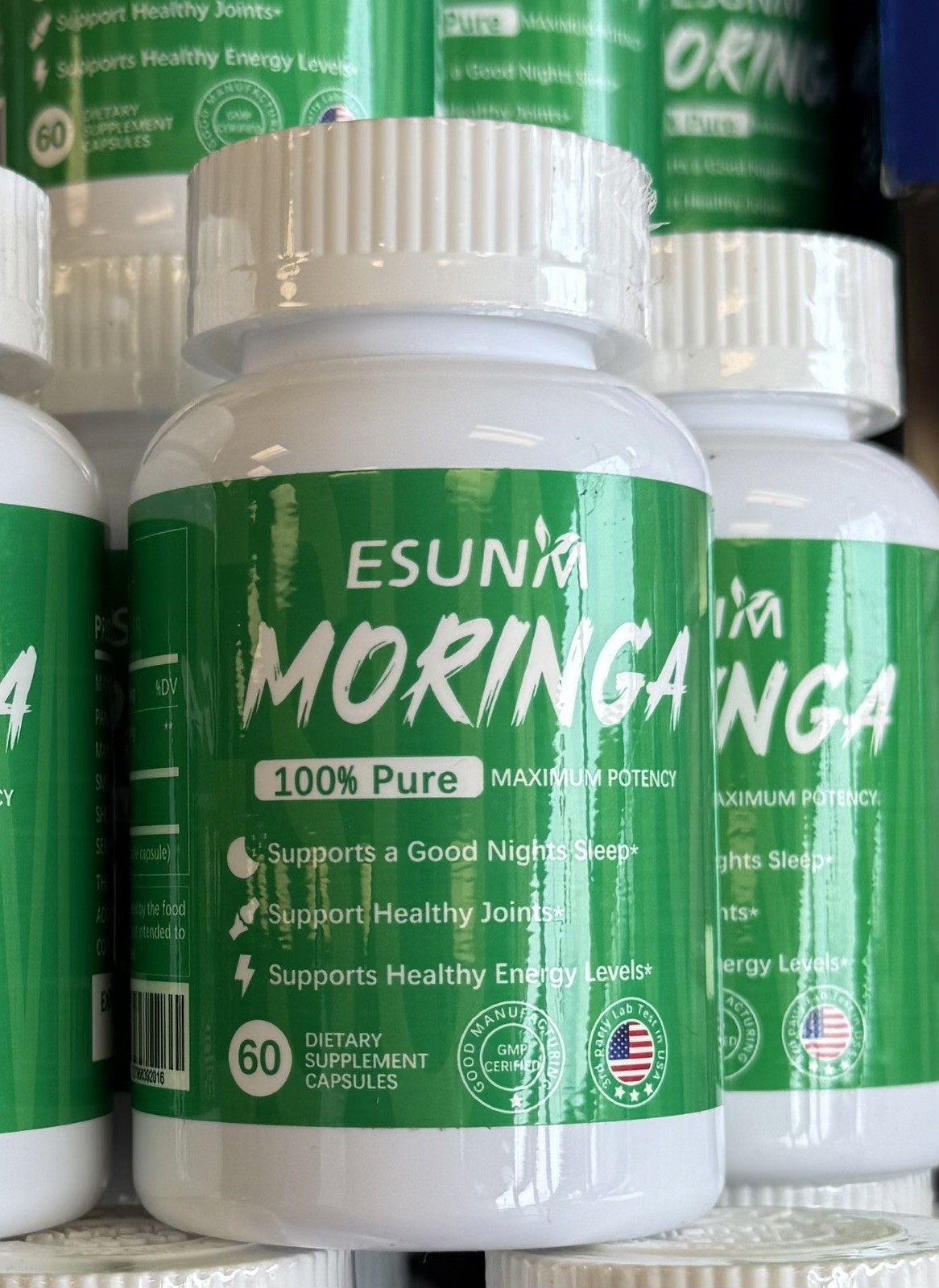Moringa Capsules | 800mg Pure Moringa Powder Capsules