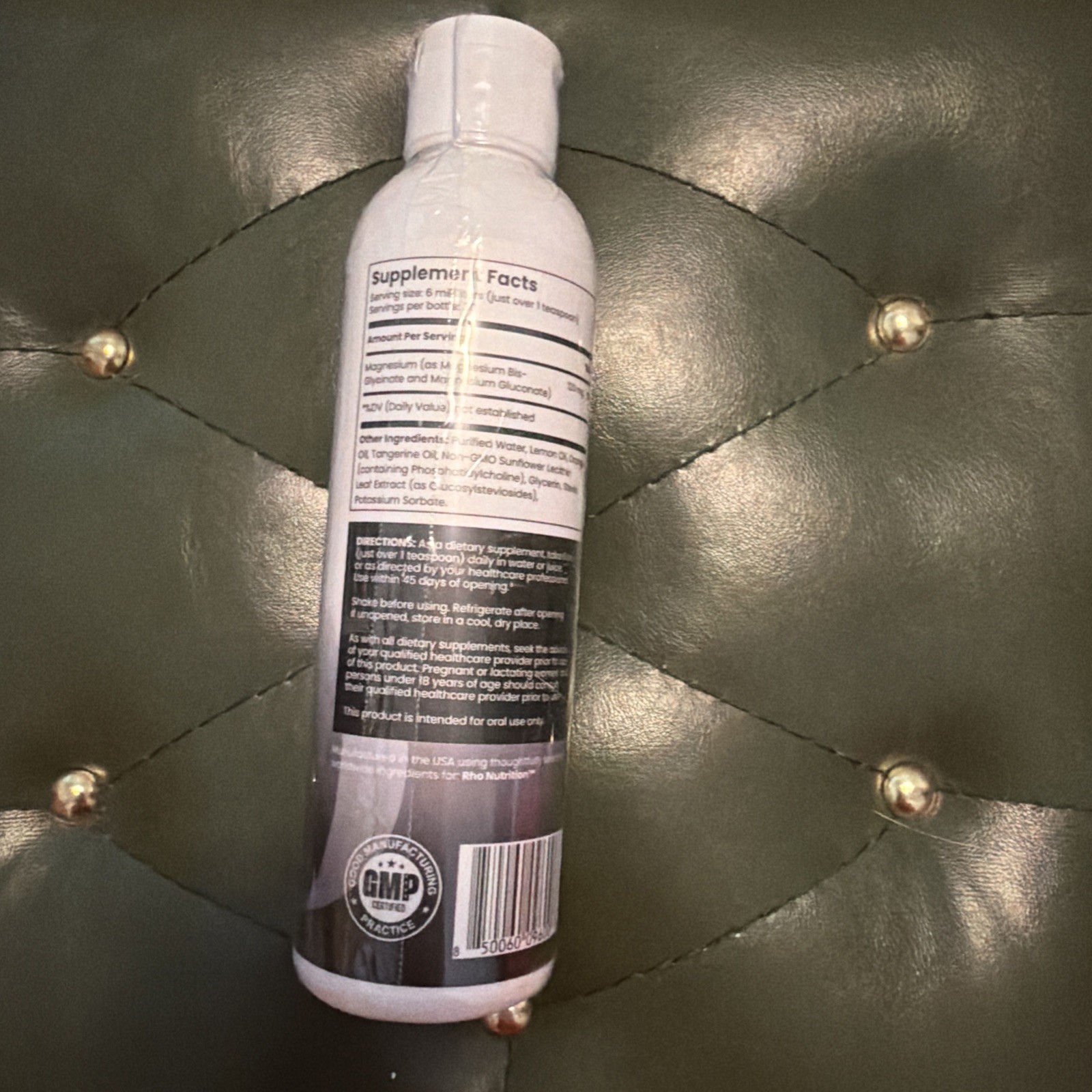 Rho Liposomal Magnesium – Ultra High Absorption Curcumin+ Supplement 180ml