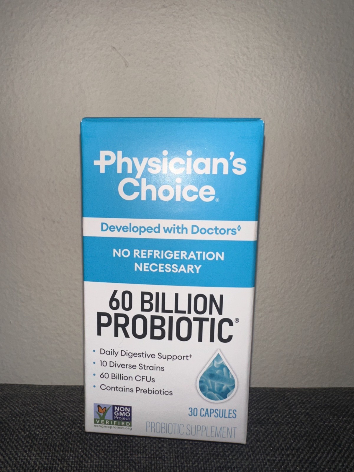 2bottles Physician’s Choice 60 Billion Probiotic 30 veg capsules Exp 2027+
