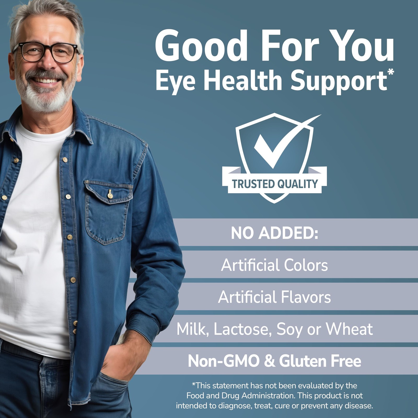 Healthy Eyes Lutein Vitamin Supplement|60 Day Supply Vision & Macular Support