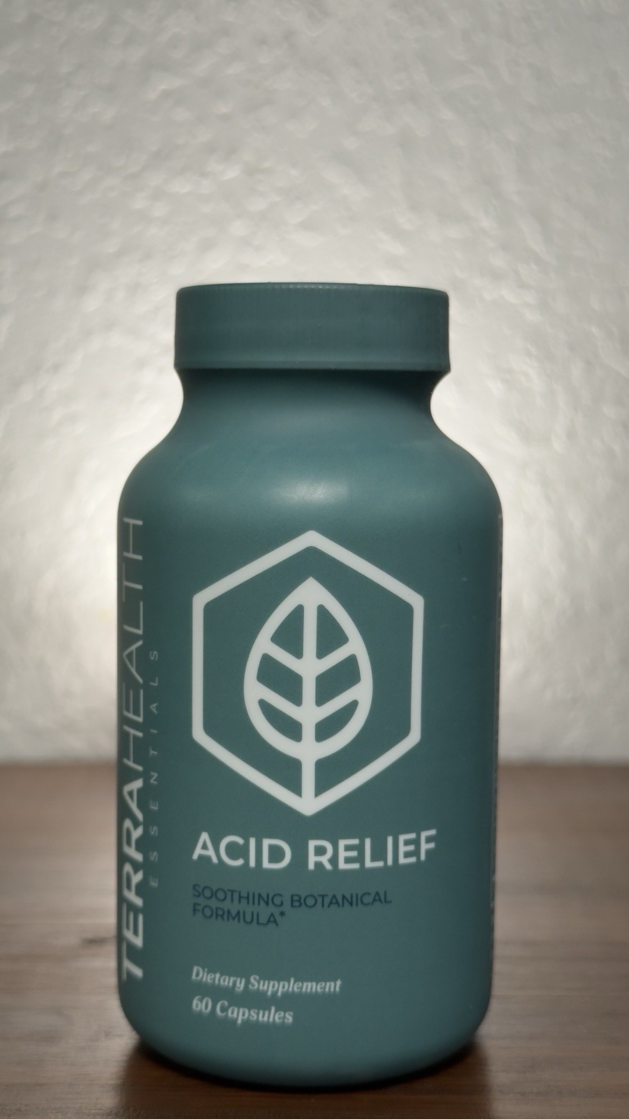 Terra Health Essentials Acid Relief Capsules, 60 Count Gut Health 08/2028
