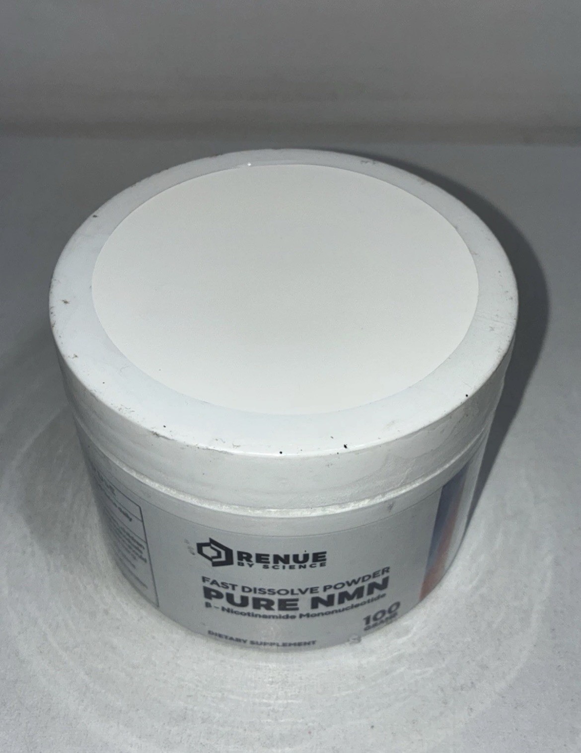 Renue By Science Pure NMN Fast Dissolve Powder Dietary Supplement 100 Grams
