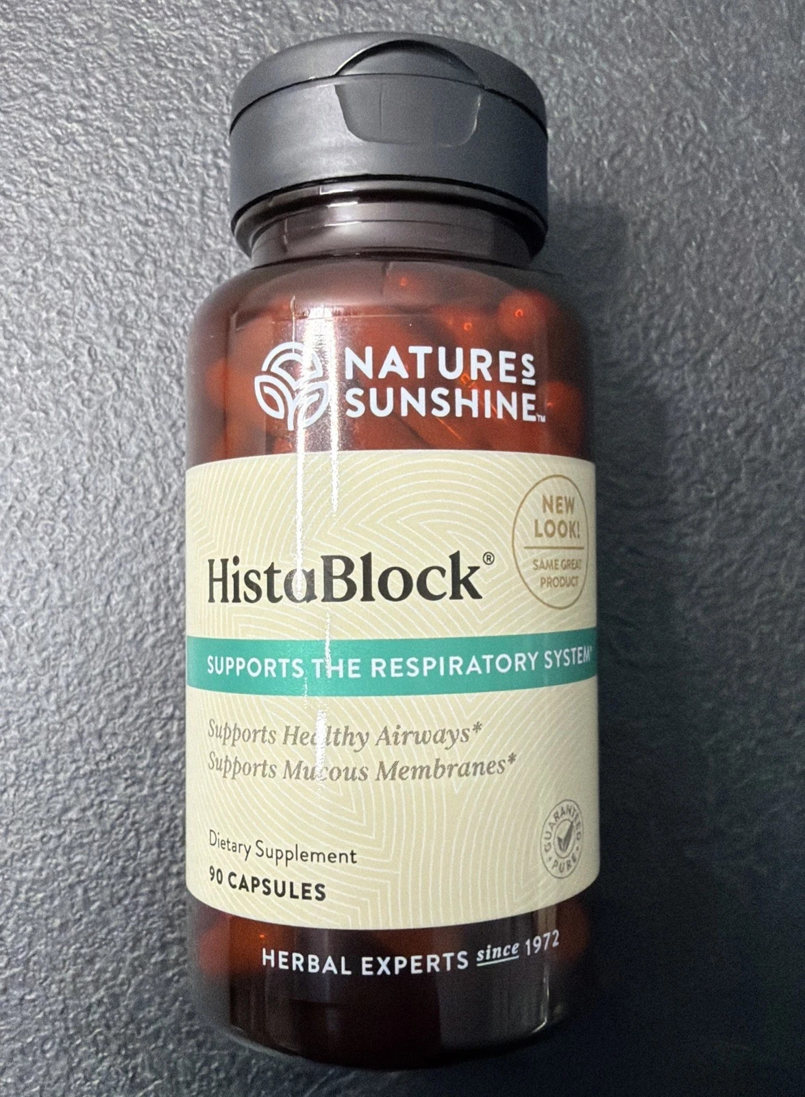 Nature’s Sunshine HistaBlock Respiratory Support 90 VegCaps Free Shipping