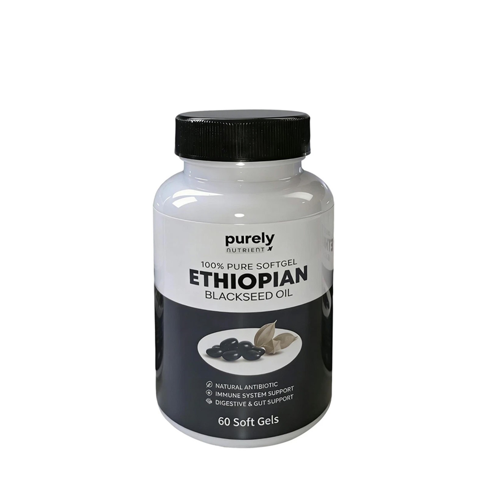 Ethiopian Black Seed Oil Softgels 100% Pure Natural NEW!