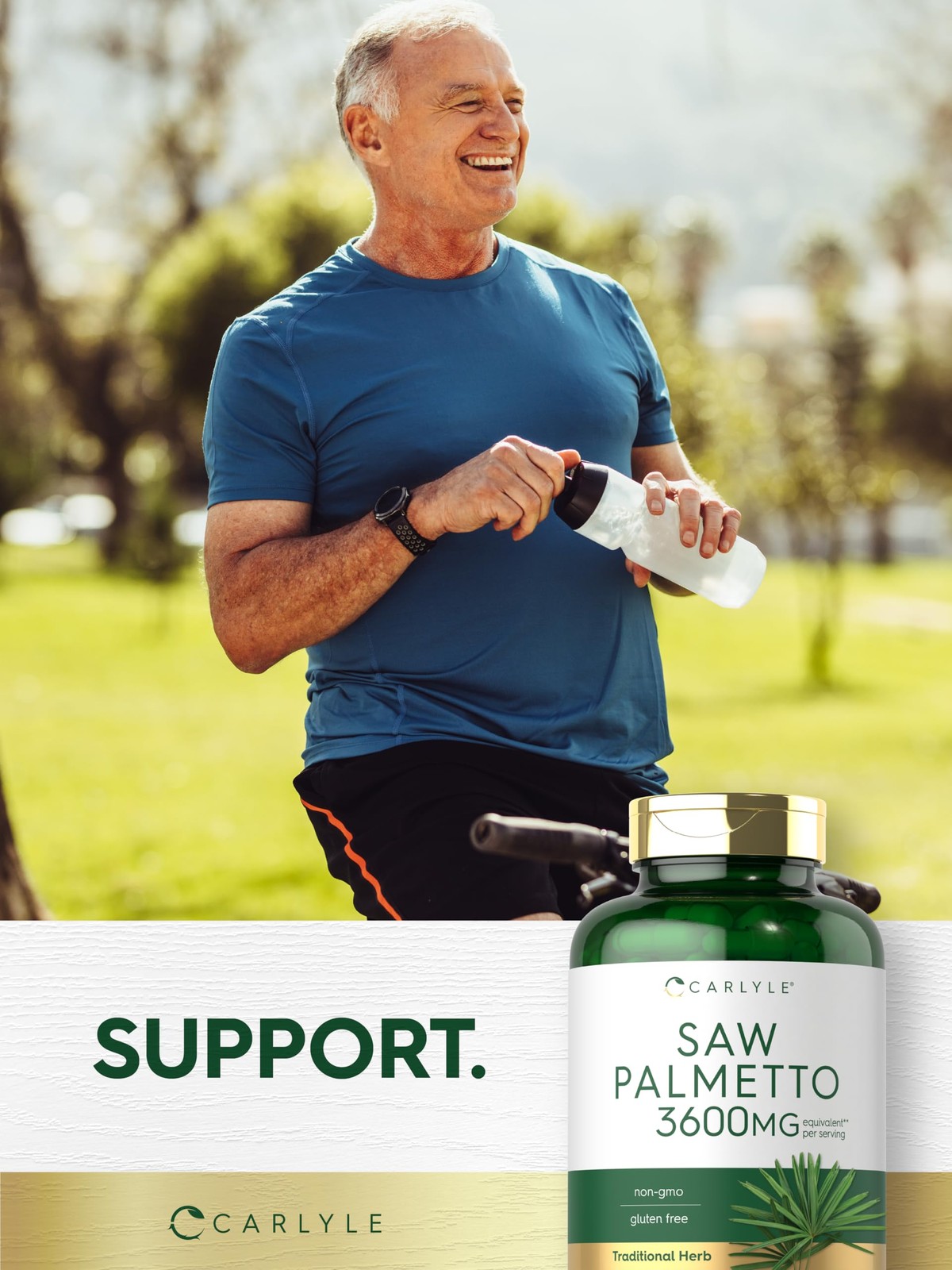 Carlyle Saw Palmetto for Men and Women | 250 Capsules | 250 Count (Pack of 1)