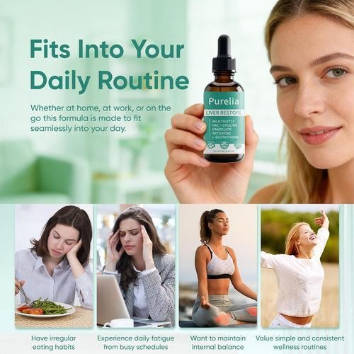 Restore, Liver Purelia Complete Liver Support Supplement With Milk Thistle 60ML