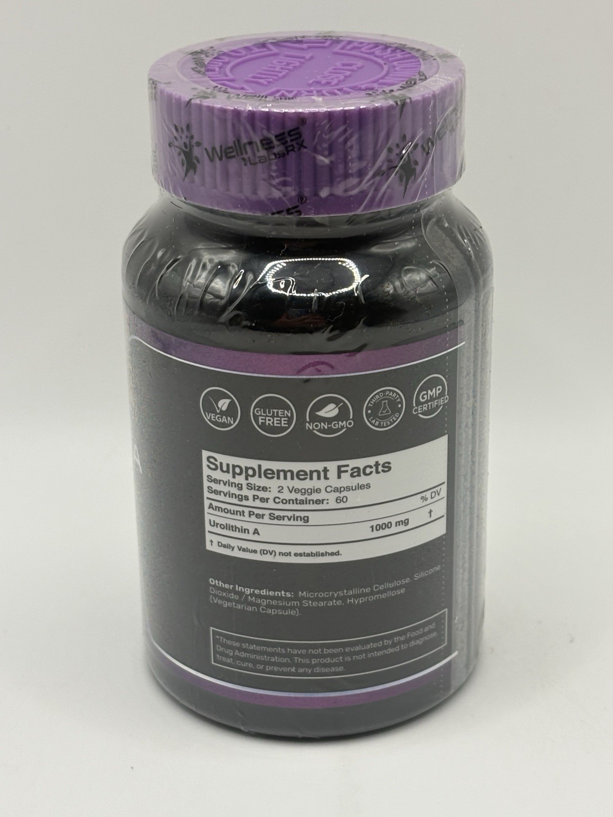 Urolithin A – Wellness LabsRx 1,000mg – 120 capsules – Exp 04/2028