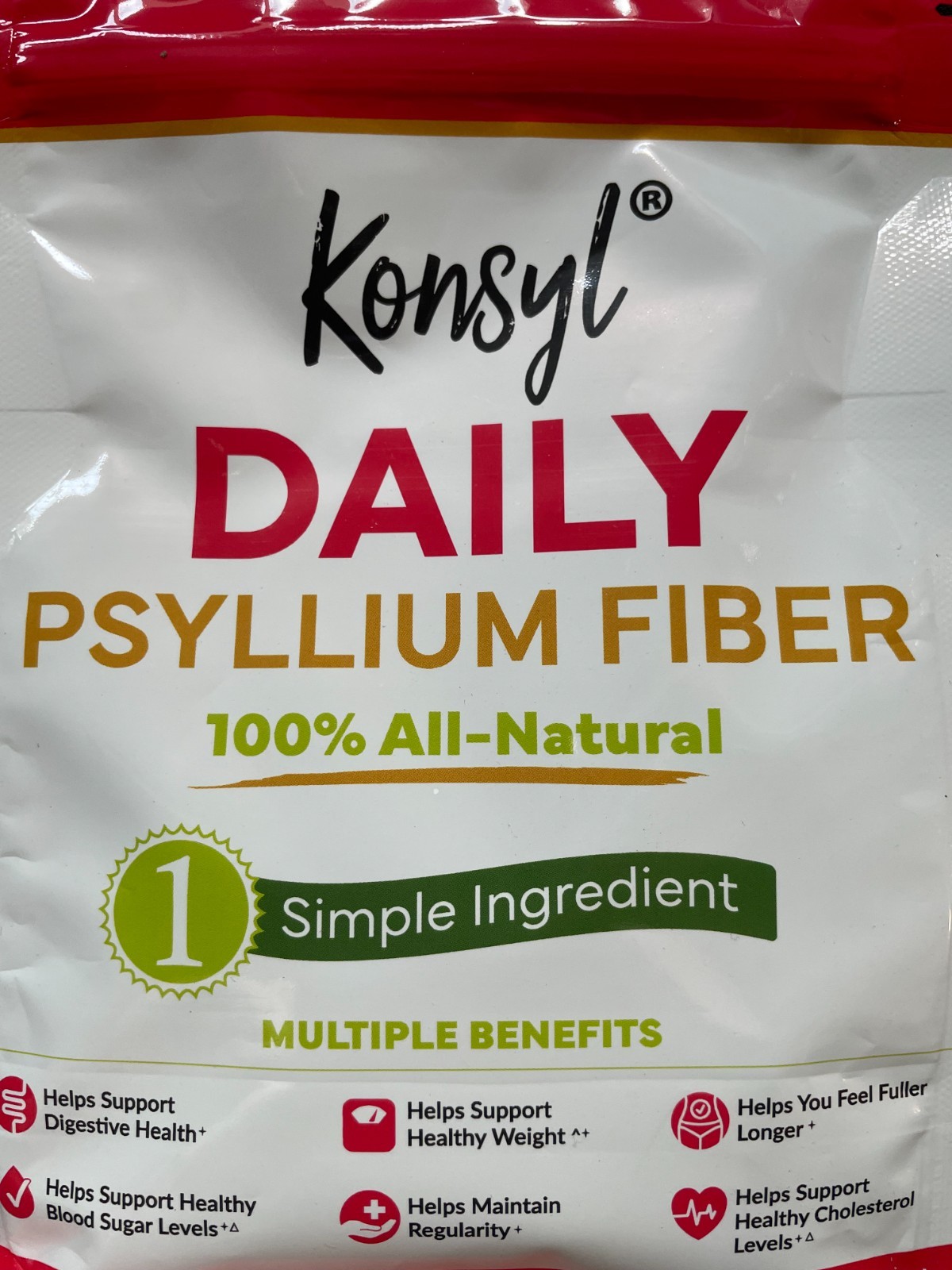 Konsyl Daily Psyllium Fiber Powder – 12.7oz