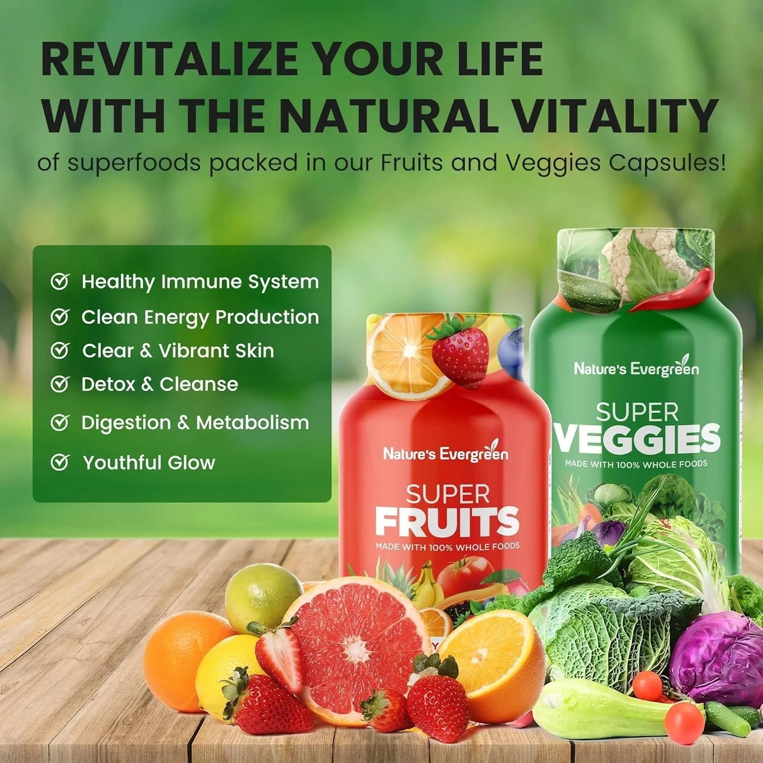 Authentic Balance of Nature Whole Food Fruits and Veggies Produce All Naturals