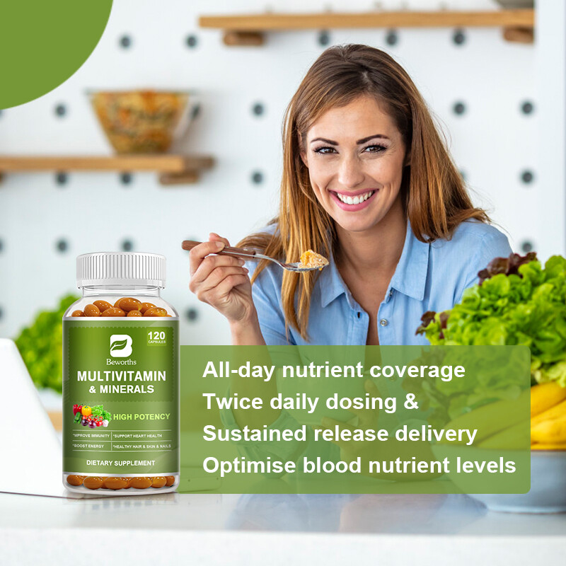 Multivitamin Highest Potency Daily Vitamins&Minerals Supplement 120 Capsules