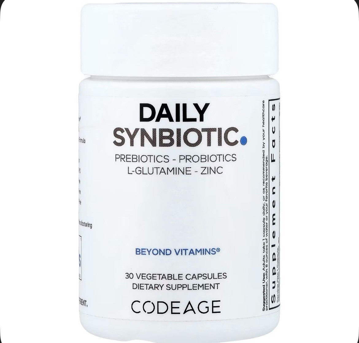 Daily Synbiotic, 30 Vegetable Capsules