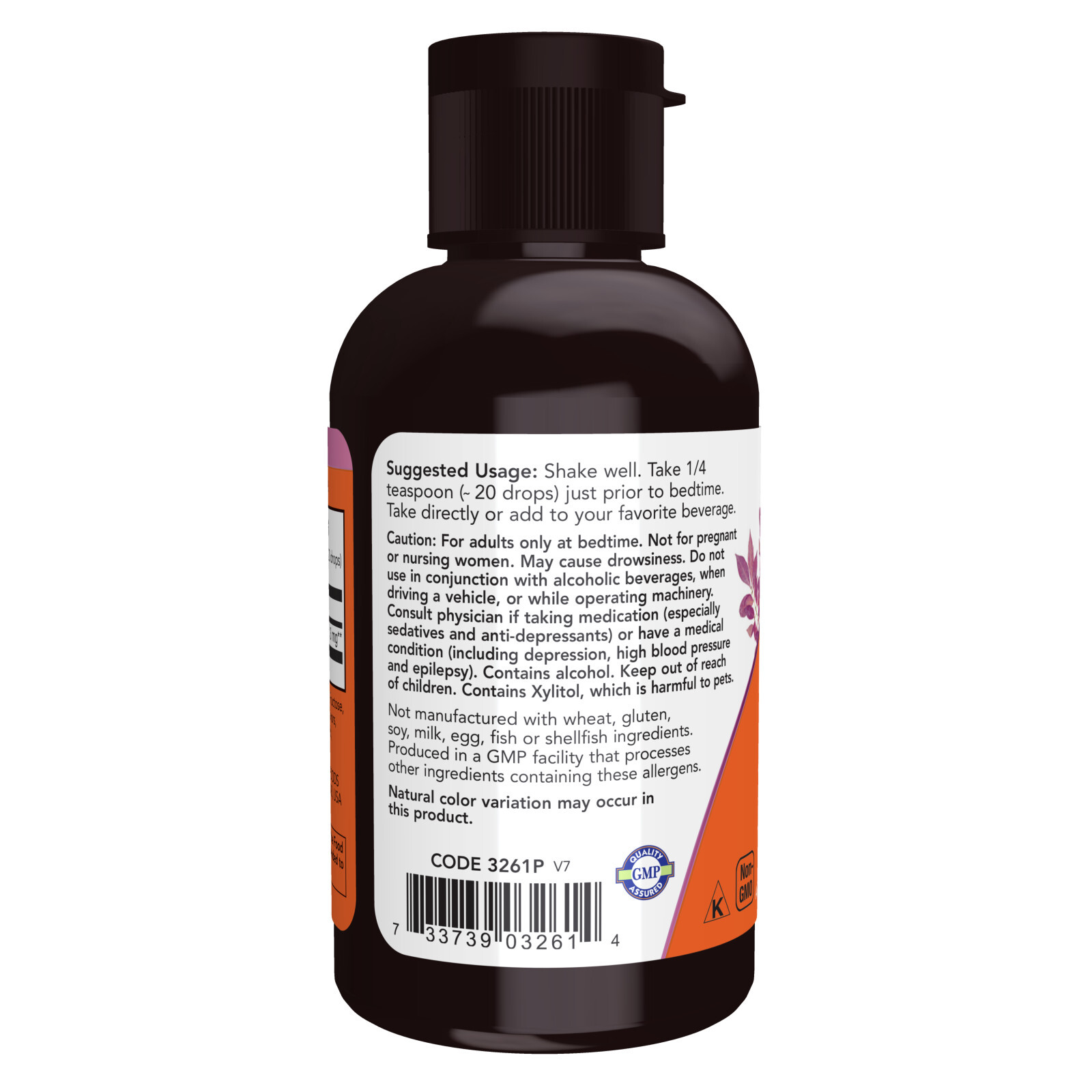 NOW Liquid Melatonin – 2 fl oz, Free Radical Scavenger*, Healthy Sleep Cycle