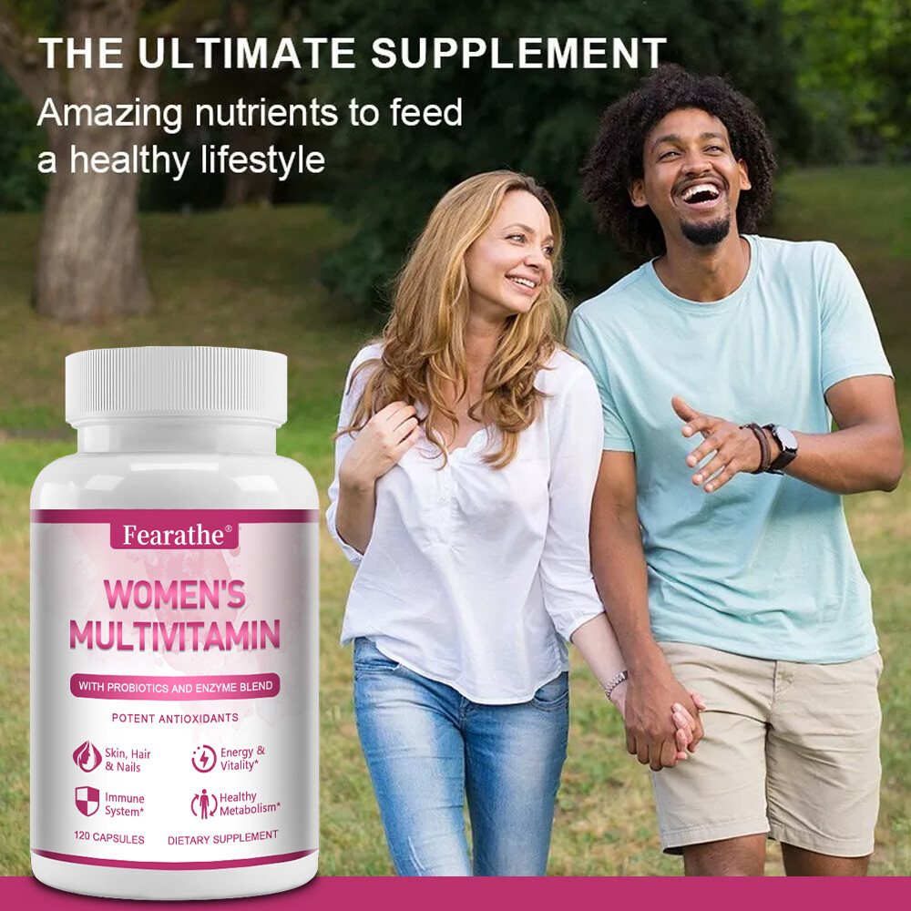 600mg Probiotic w/ Prebiotics Multi Fiber Blend Supplement For Women’s Daily US