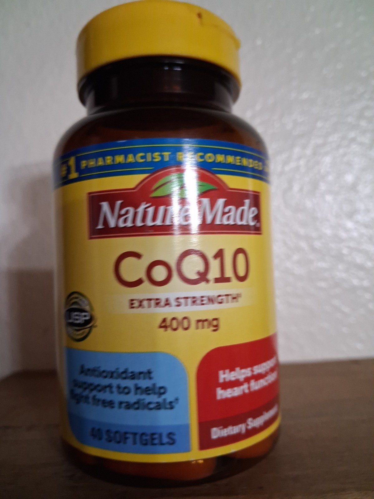 Nature Made CoQ10 400 mg Softgels – 40 Count Exp12/2027 Or Later #1 Heart Health