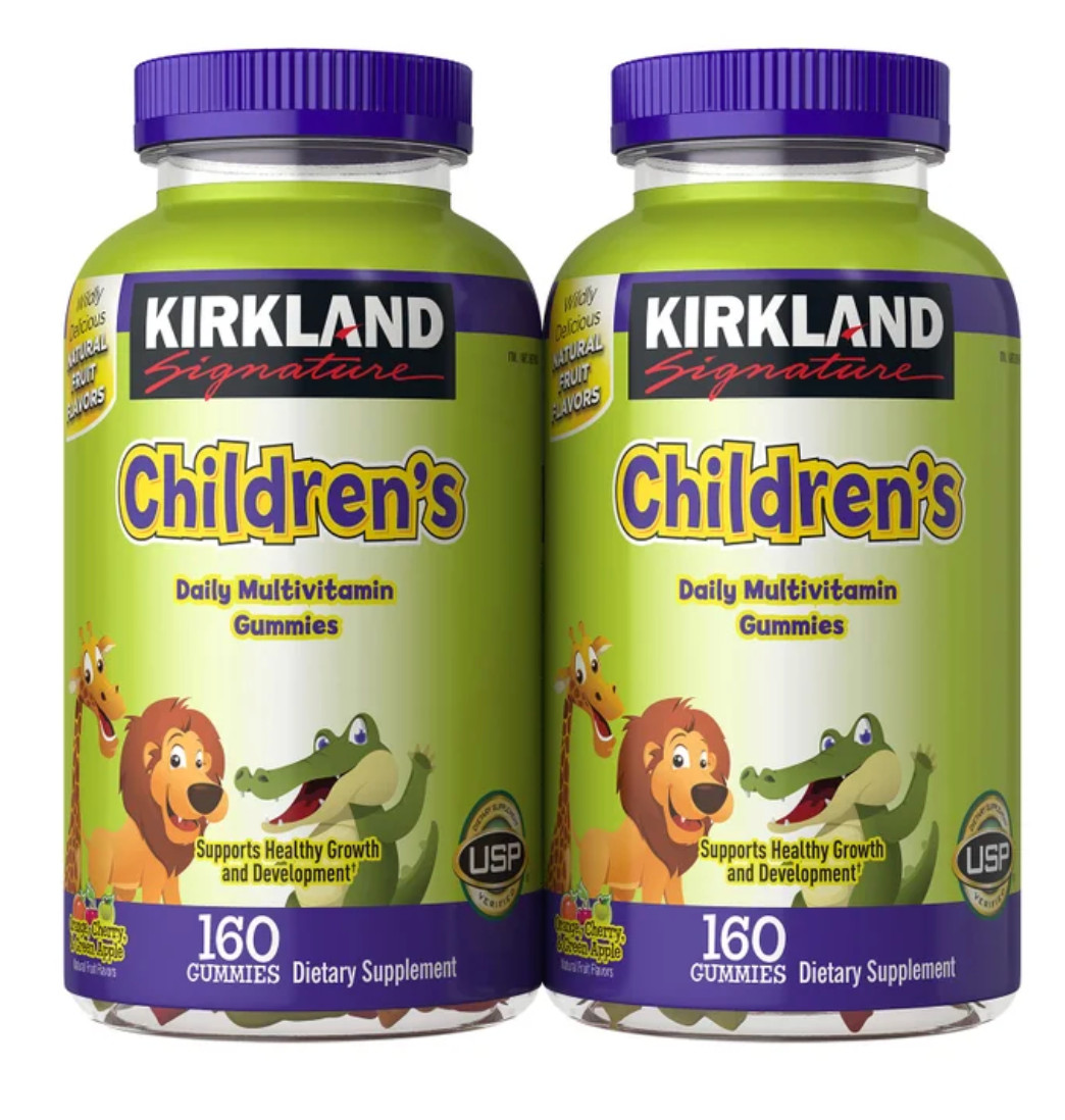 Kirkland Signature Children’s Complete Multivitamin, Vitamins, 320 Gummies