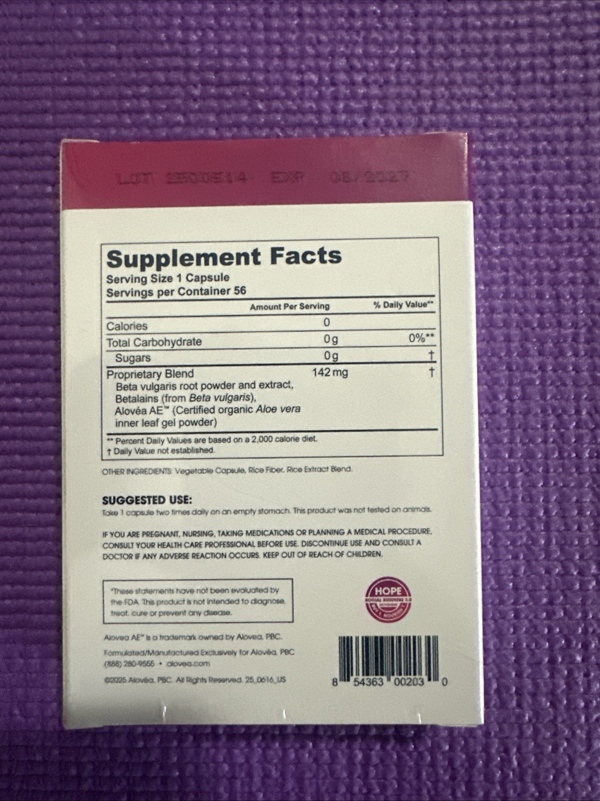 Alovea Limitless – Inflammation Defense – 56 Cap – Exp 08/2027 Alovéa
