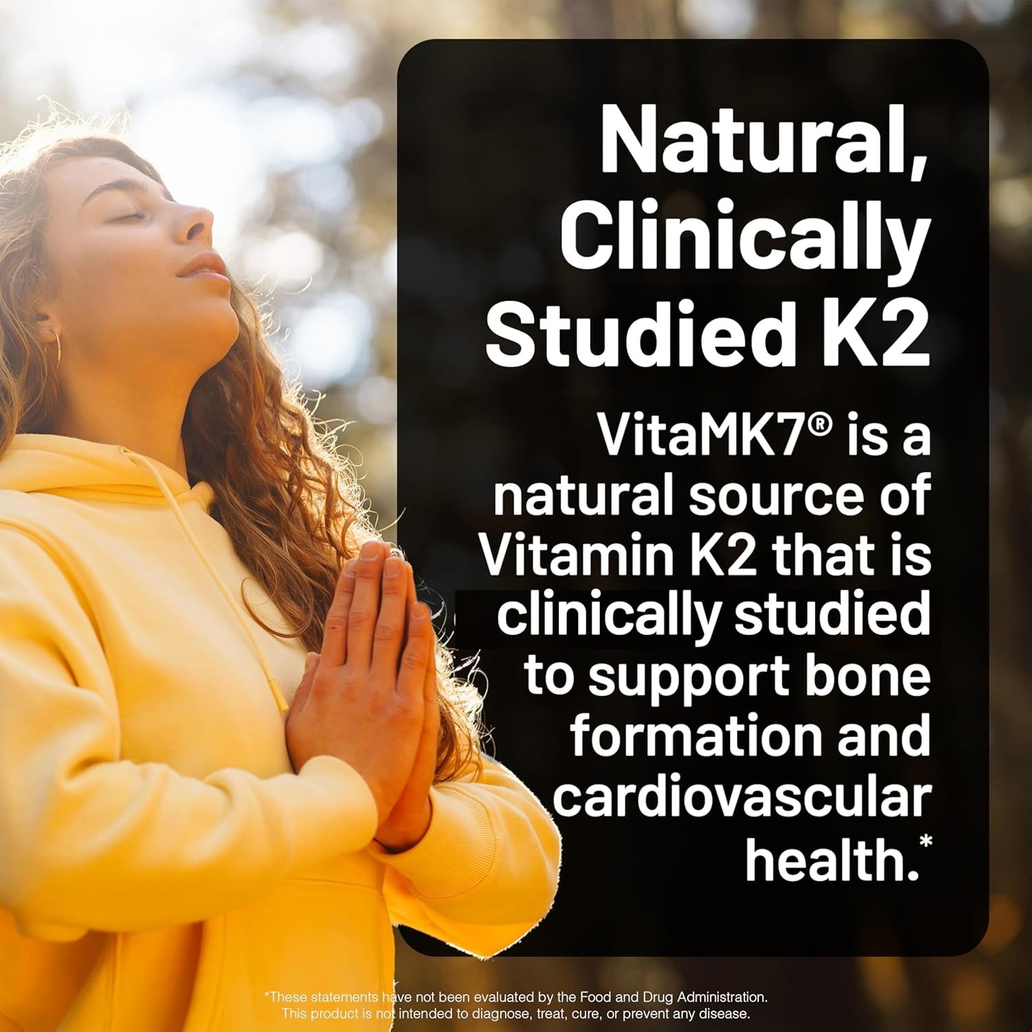 NatureWise Vegan Vitamin D3 + K2 – Natural 60 Softgels – Exp 12/2028