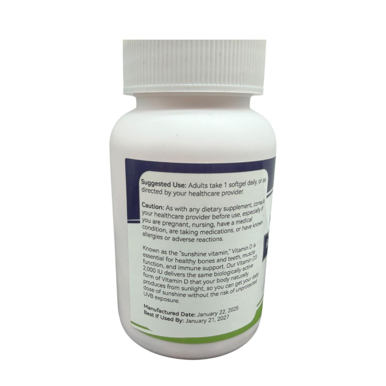 Natural Regular Strength Memory Support Brain Health Supplement 90 Tabs 01/27