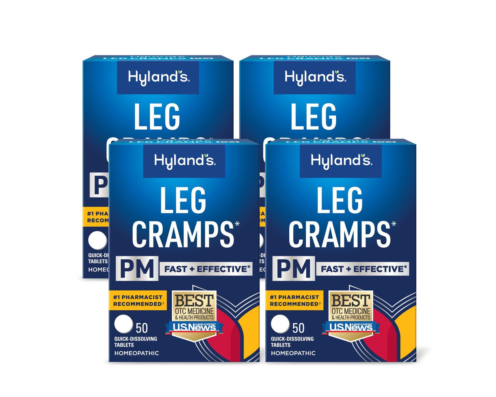 Hyland’s Leg Cramps PM, Relief of Nighttime Leg, 200 Count (Pack 1), White