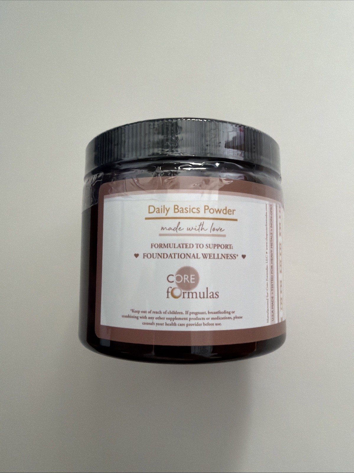 Core Formulas Daily Basics Our Signature Foundations Dietary Supplement 159Grams