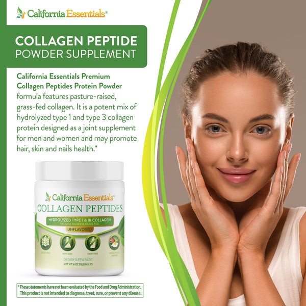 Physician recommened Collagen Protein Bovine Type I & 3 Non-GMO Gluten Free