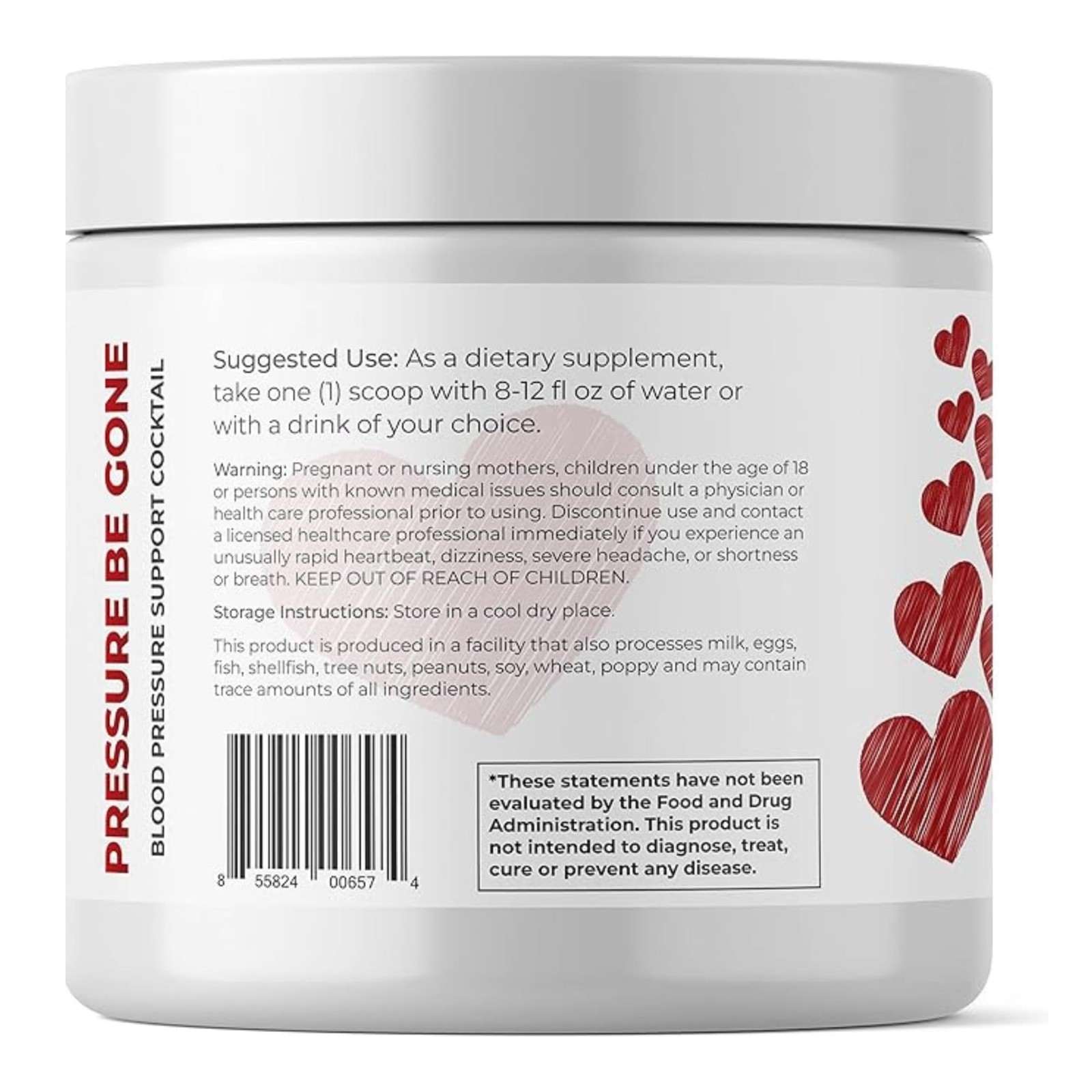 Daily Superfood Powder – Hibiscus, Hawthorn Berry, Ginger & More – 200g, 30-Day