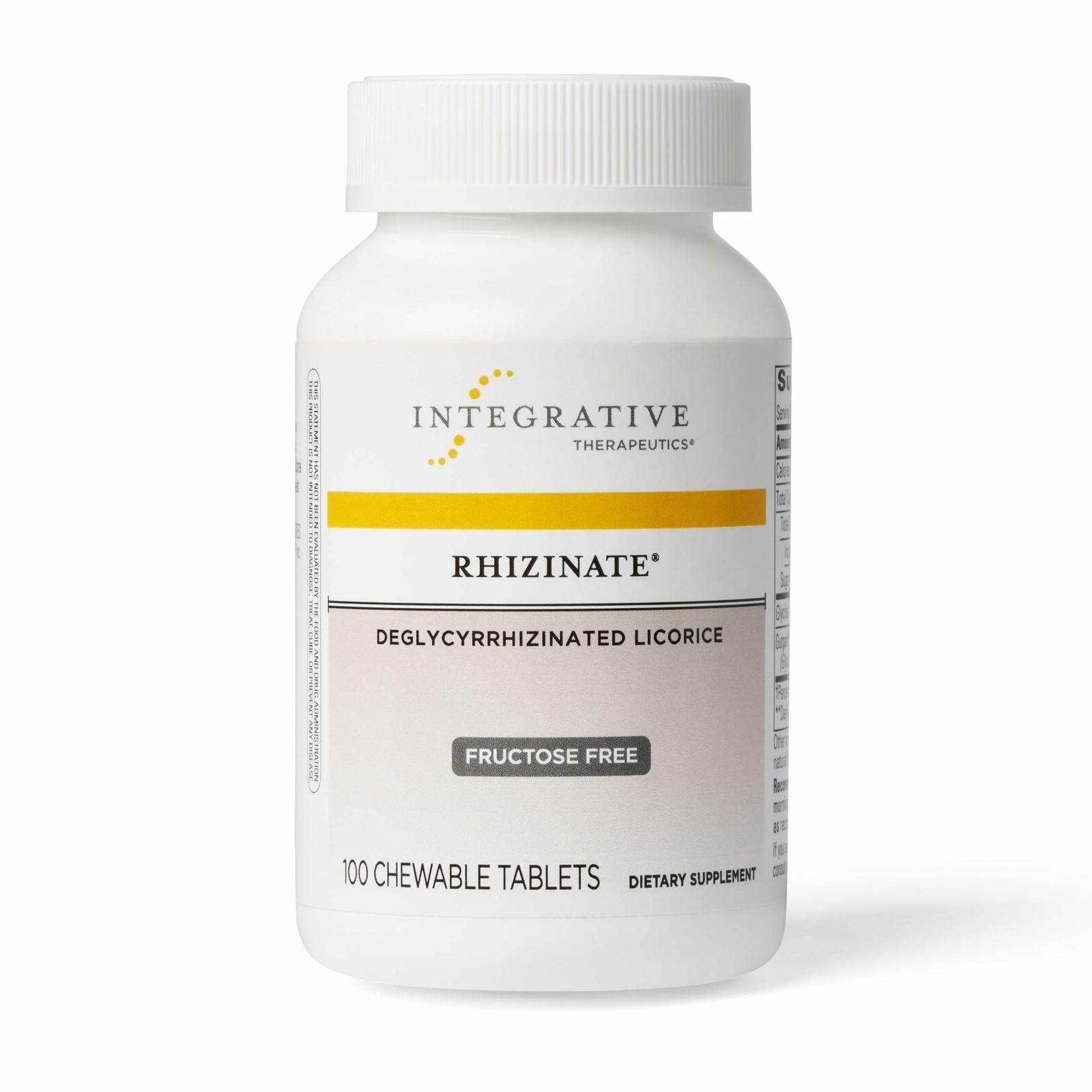 Integrative Therapeutics Rhizinate, Sugarless, 100-Count Standard Packaging