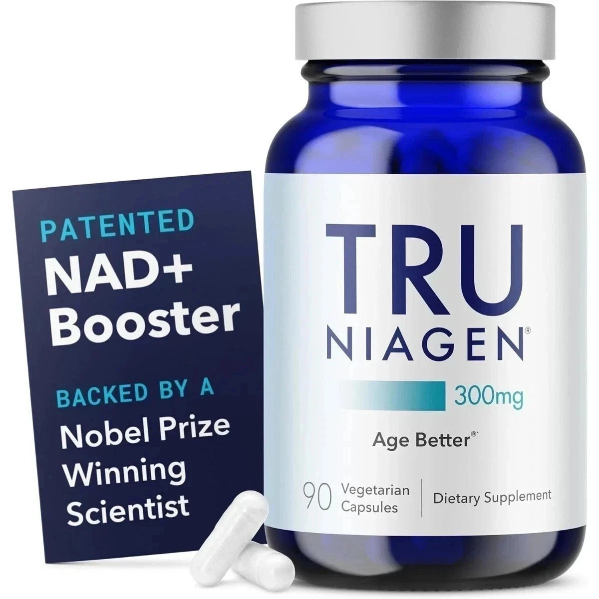 Tru Niagen 300mg Nicotinamide Riboside NAD+ Booster Cellular Repair Supplement