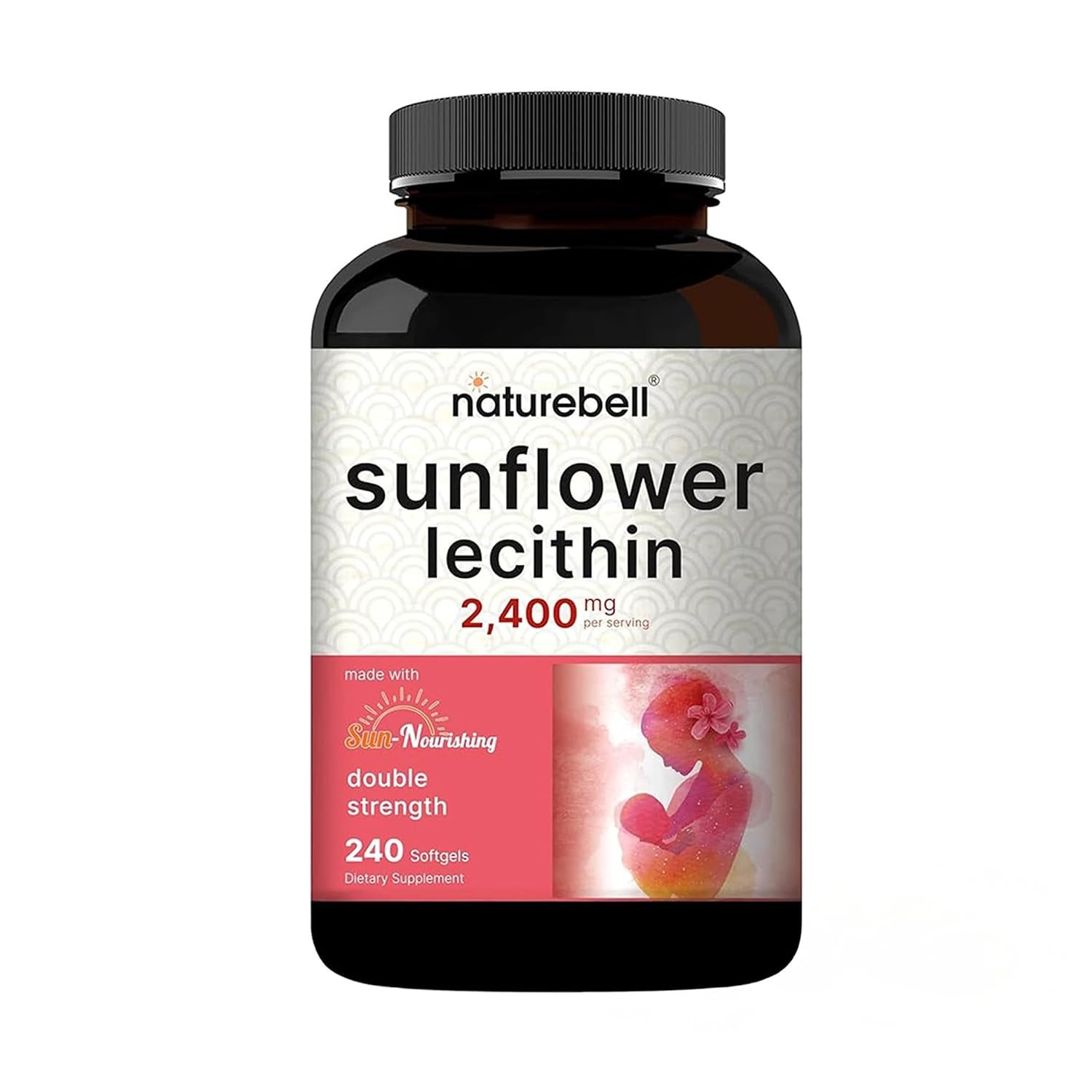 Cold Pressed Sunflower Lecithin 2400mg Softgels NatureBell Supplement