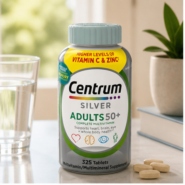 Pack Centrum Silver Adults 50+ Multivitamin, 325 Tablets