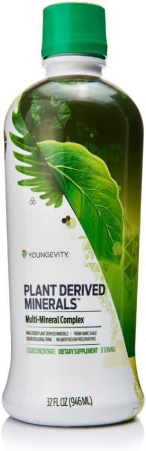 Colloidal Liquid Minerals – Plant-Based Formula with 77+ Trace Minerals, 32 Oz