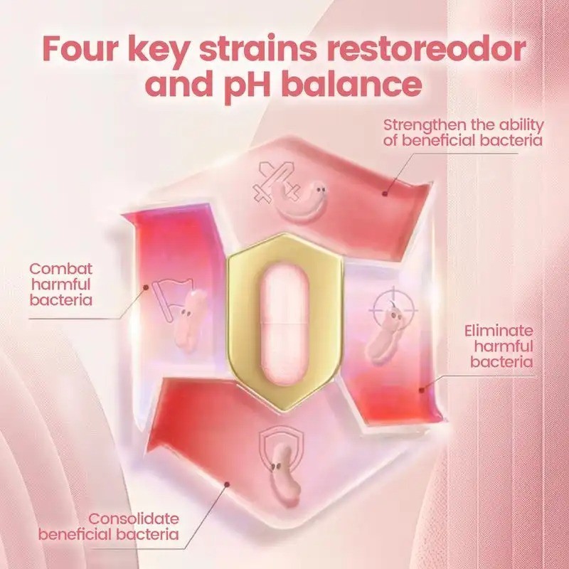 2 Pack Womens Probiotic Capsules Feminine Health pH Balance 120ct