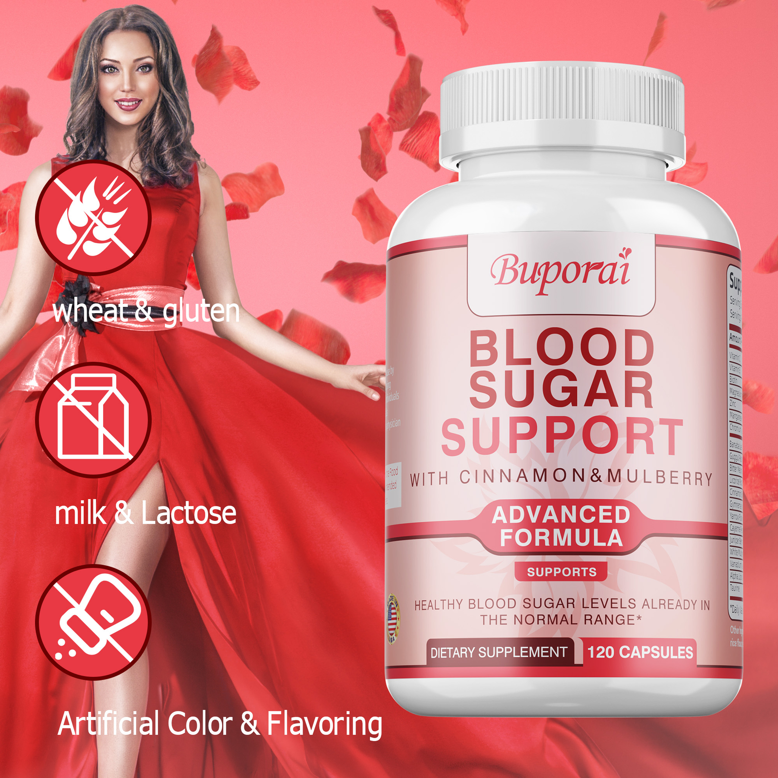 Blood Sugar Support – Cardiovascular Health, Glucose Control & Blood Regulator