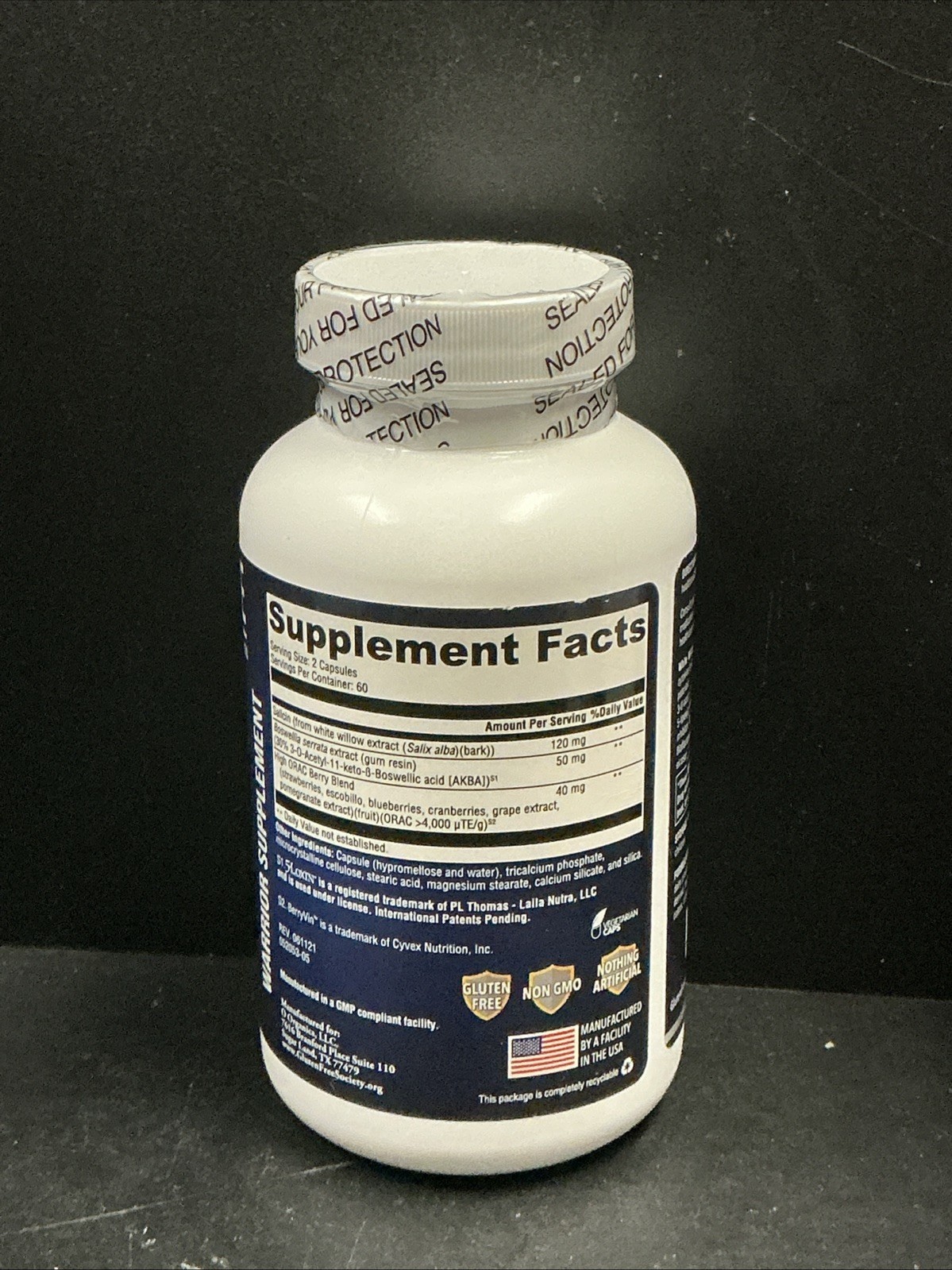 Dr. Osborne White Willow Complex- 120 Capsules EXP. 01/2026