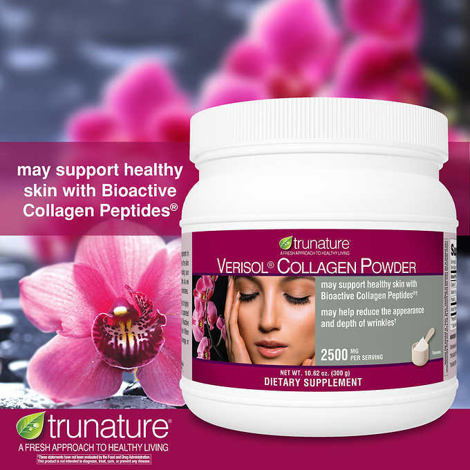 trunature Verisol Collagen Powder 2,500 mg., 10.62 Ounces – Free Shipping!