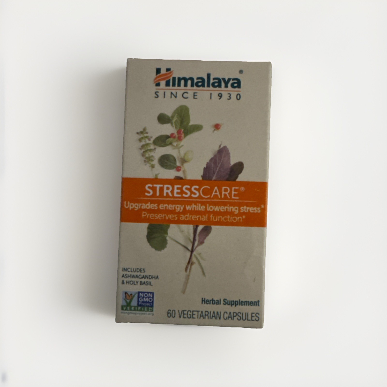 Himalaya StressCare 60 Vegetarian Capsules Energy Stress Herbal Exp 03/2029