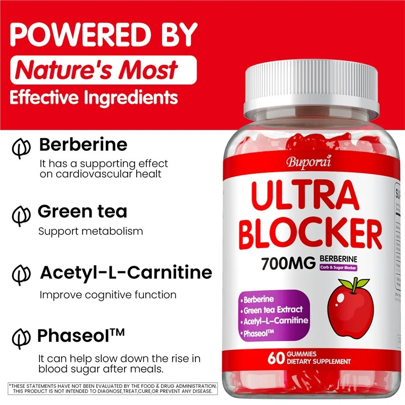 Ultra Blocker 60pcs – Weight Management, Metabolism,Hormonal Balance,Fat Burning