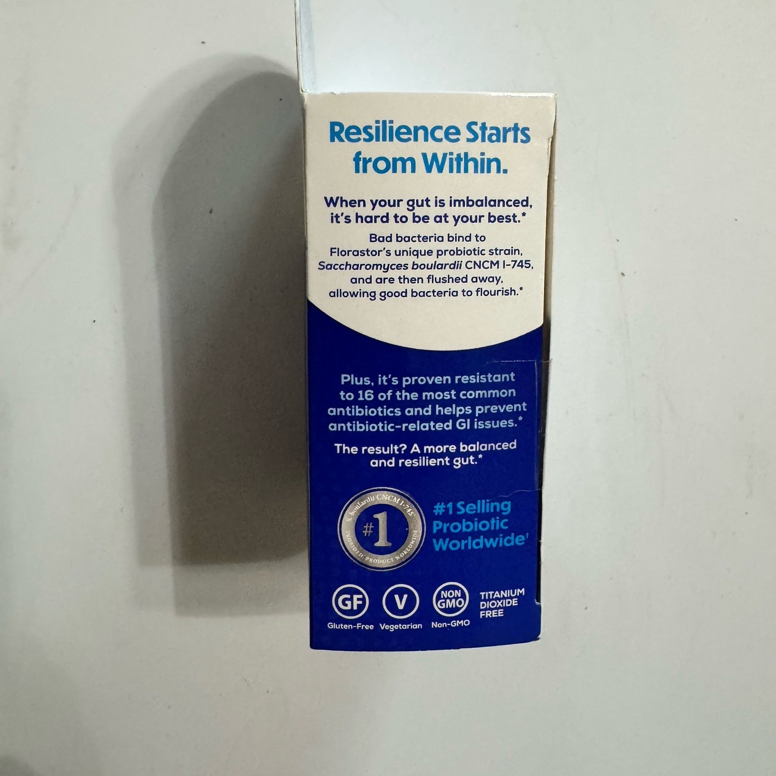 Florastor Dual Action Probiotic Supplement 20 Vegetarian Capsules Exp 3-2028 NEW