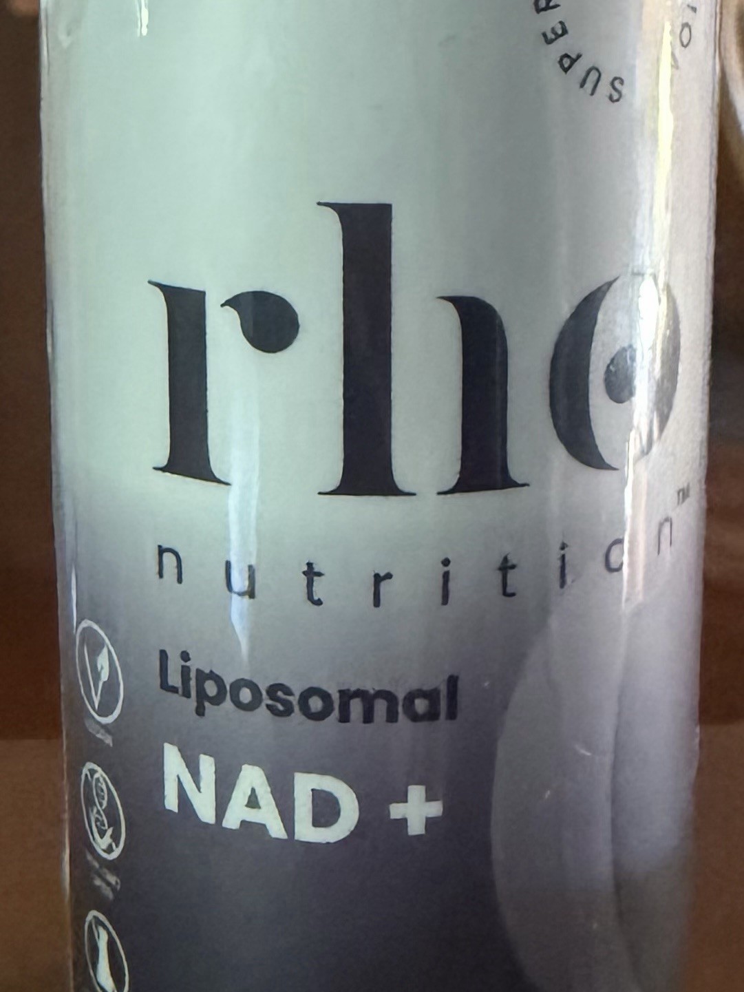 Rho Nutrition Liposomal NAD+ 4 fl oz Ultra-High Absorption Liquid Supplement